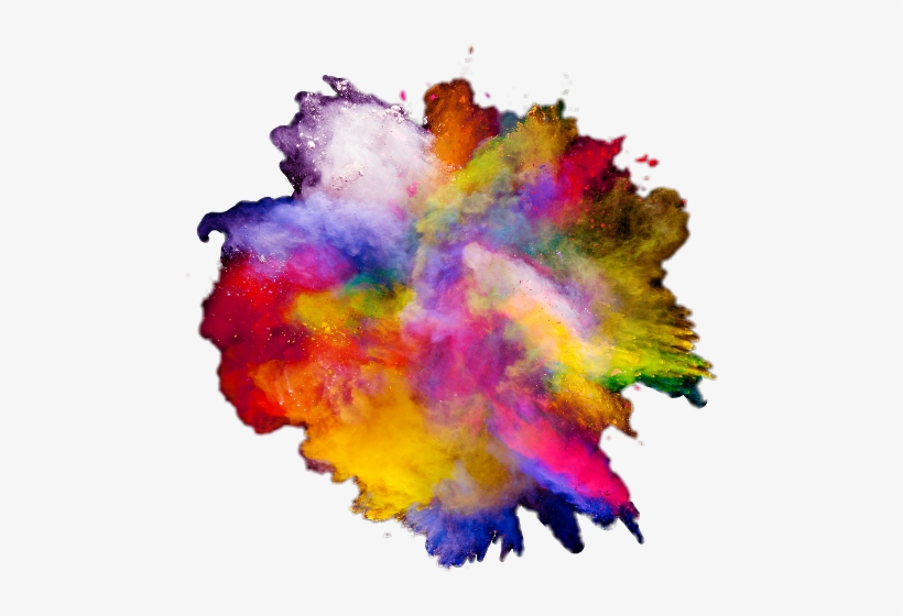 Poster: Jag_cz's Colored Dust, 41x41in., transparent png