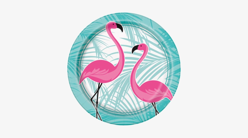Flamingo Fun Party Plates - Flamingo Party Plates, transparent png