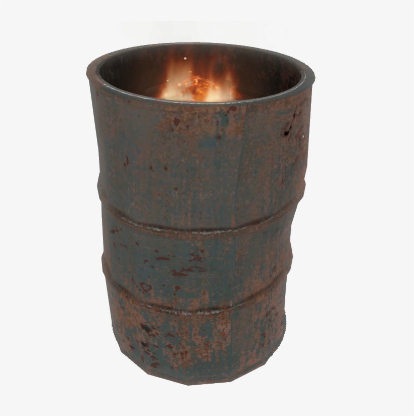 Fo4 Bonfire Barrel2 - Portable Network Graphics, transparent png