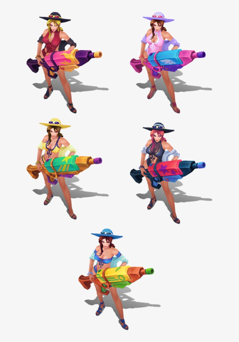 Pool Party Caitlyn - Pool Party Taric Chromas, transparent png