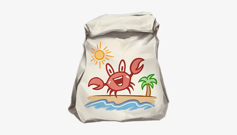 Pool Party Crab Bag - Crab Bag Lol, transparent png