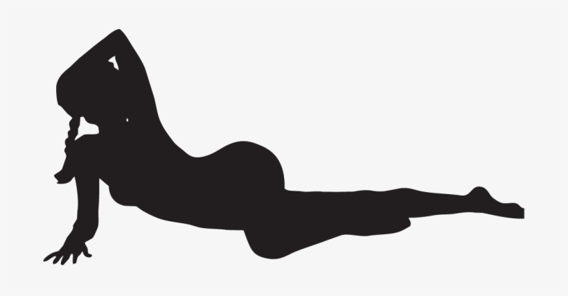 Silhouette De Femme Sexy, transparent png