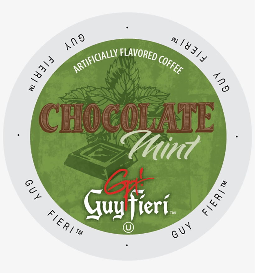 Lidu2016 Gf Chocmint 2015 - Guy Fieri Coffee Chocolate Mint Single Serve Cup Portion, transparent png