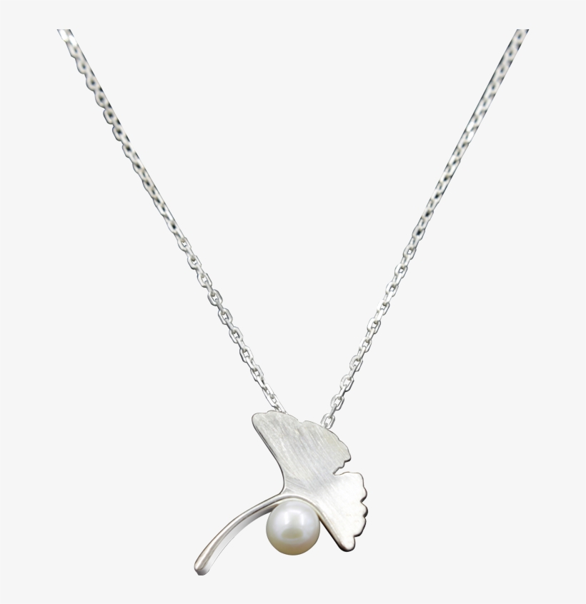 Luo Linglong S925 Sterling Silver Pearl Necklace Fashion - Necklace, transparent png