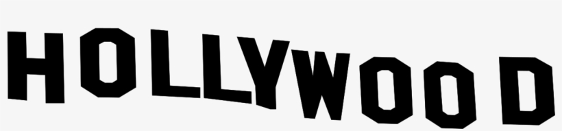 Hollywood Sign Png Transparent Image - Hollywood Logo, transparent png