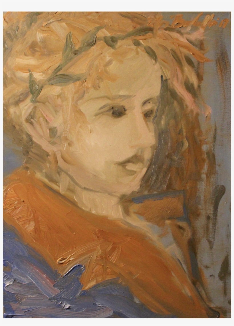 Acrylic Drawing Portrait - Titian, transparent png