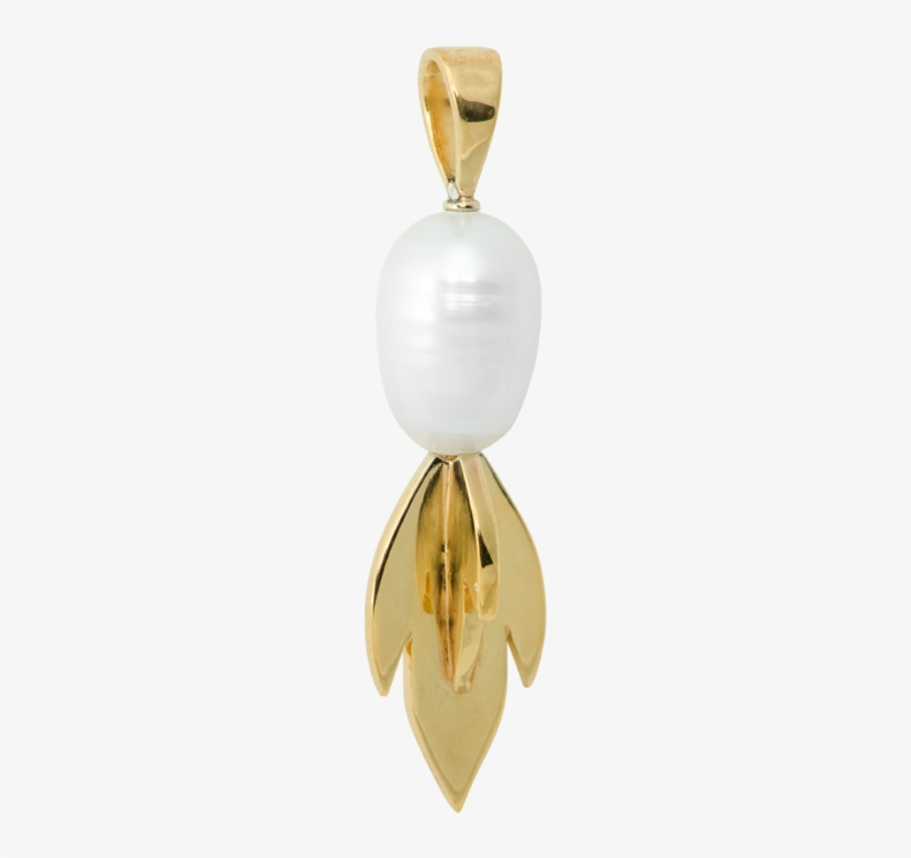 Comet Pearl Necklace Charm - Locket, transparent png