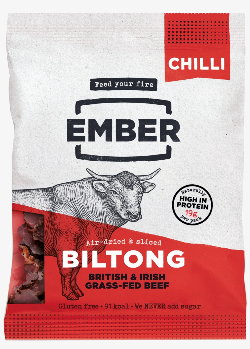 4 X 30g Bags - Ember Biltong, transparent png