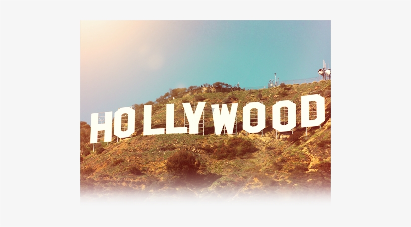 You Are Now A Hollywood Heavy Hitter - Hollywood Sign, transparent png