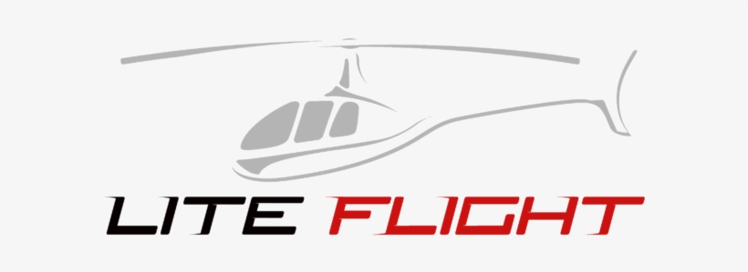 Lite Flight Helicopters - Helicopter Logo, transparent png