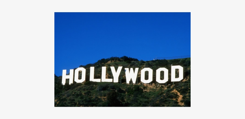 We Visited The Hollywood Sign And Also The Walk Of - Hollywood Sign, transparent png