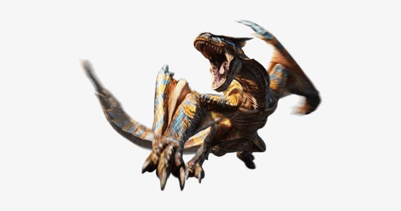 'let Me Just Collect These Popo Tongues And Holy S - Tigrex Monster Hunter World, transparent png