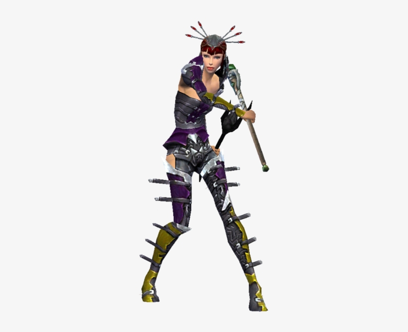 User Wendy Black Red Death Witch Posed - Guild Wars, transparent png