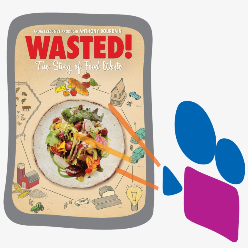 In Memory Of Anthony Bourdain, New Canaan Library And - Wasted The Story Of Food Waste, transparent png