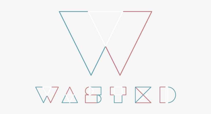 Wasted Logo - Diagram, transparent png