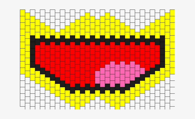 Awesome Face Kandi Mask Bead Pattern - Alton Towers, transparent png