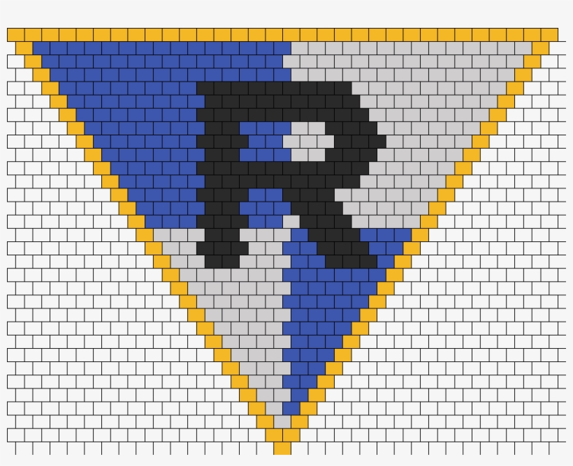 Harry Potter Ravenclaw Crest Kandana Bead Pattern - Alton Towers, transparent png