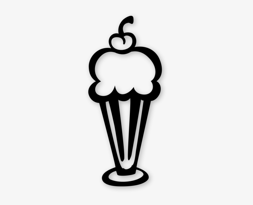 Ice Cream Doodle - Ice Cream, transparent png