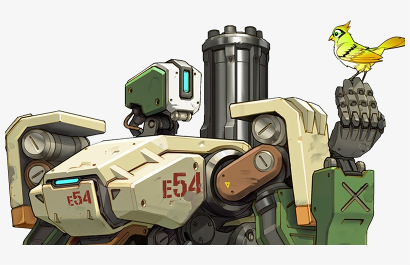 Full Size 800 × - Overwatch Bastion Art, transparent png