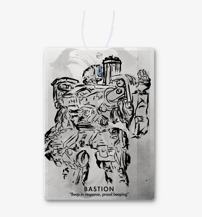 Bastion Air Freshener - Sketch, transparent png