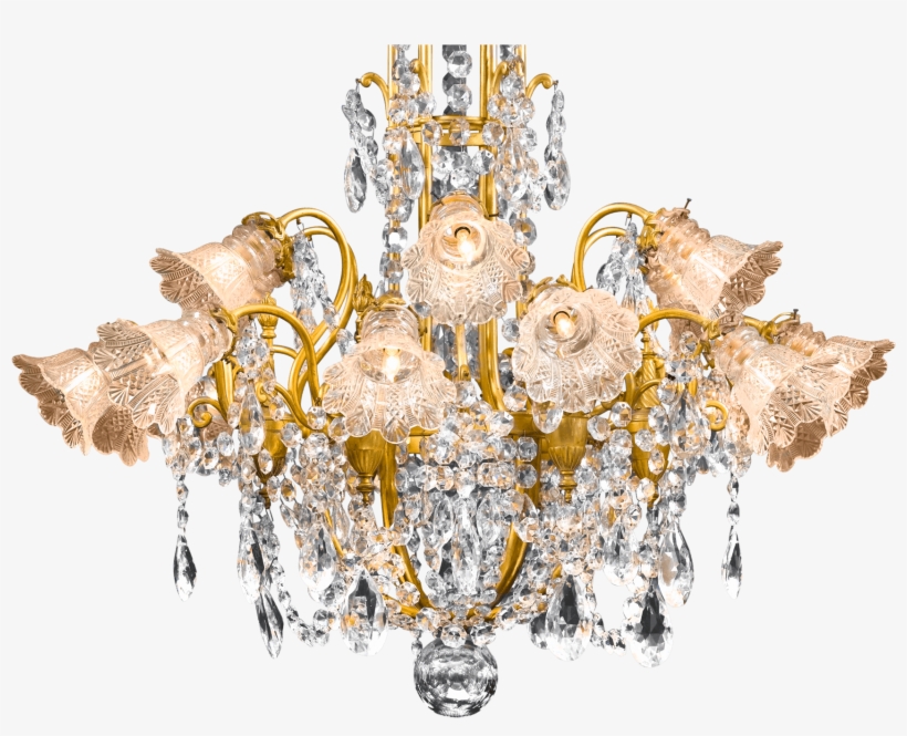 Baccarat Crystal Chandelier - Chandelier, transparent png