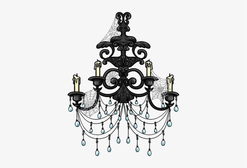 Iron Chandelier Sprite 003 - Gold Chandelier Clipart Png, transparent png