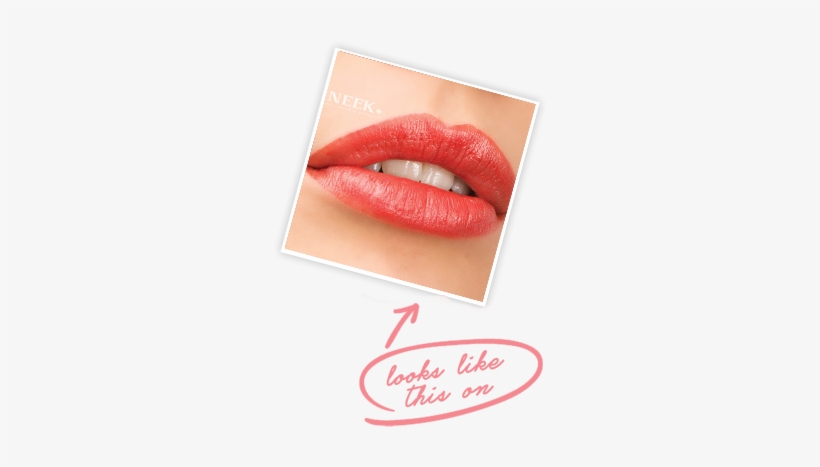 Neek Natural Lipstick Bitter Sweet Satin, transparent png