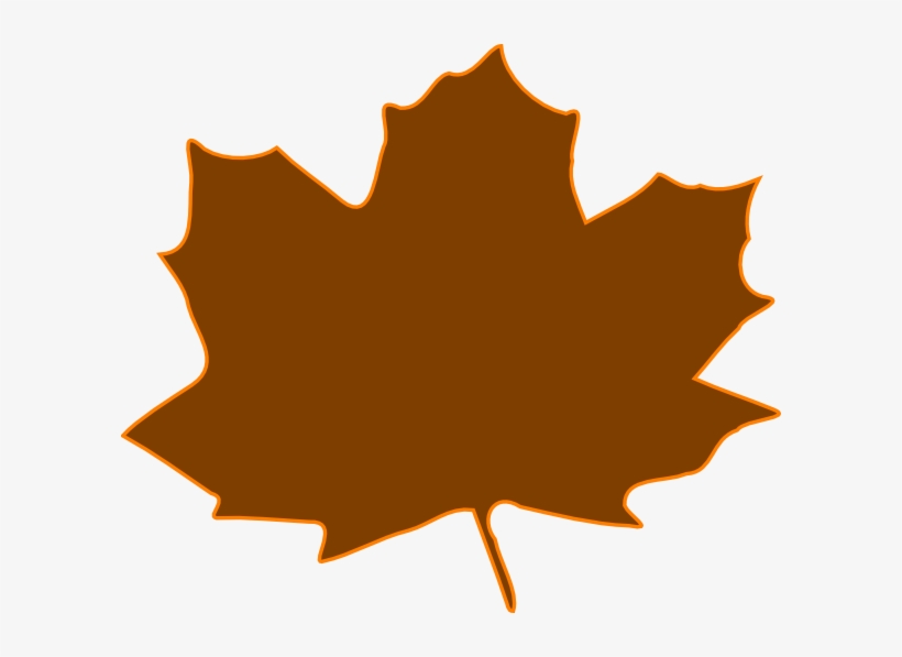 How To Set Use Brown Leaf, Orange Border Svg Vector, transparent png