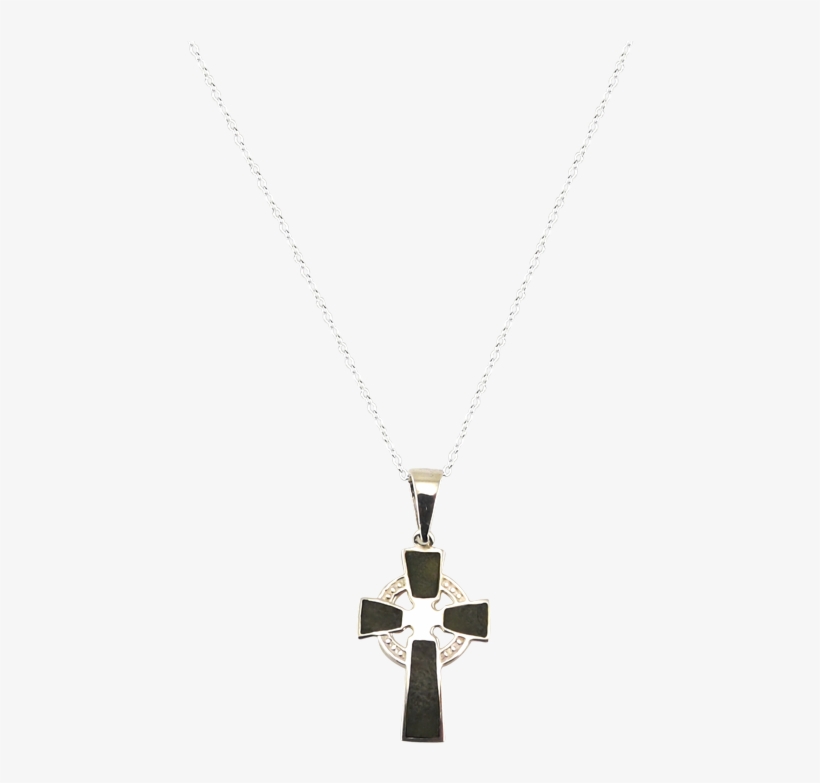 61601 Celtic Cross On Chain - Locket, transparent png
