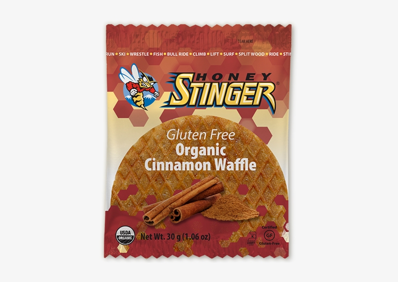 1 - Honey Stinger Gf Salted Caramel Waffle, transparent png