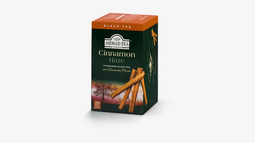 Cinnamon Haze 20ct Box - Ahmad Tea Cinnamon, transparent png