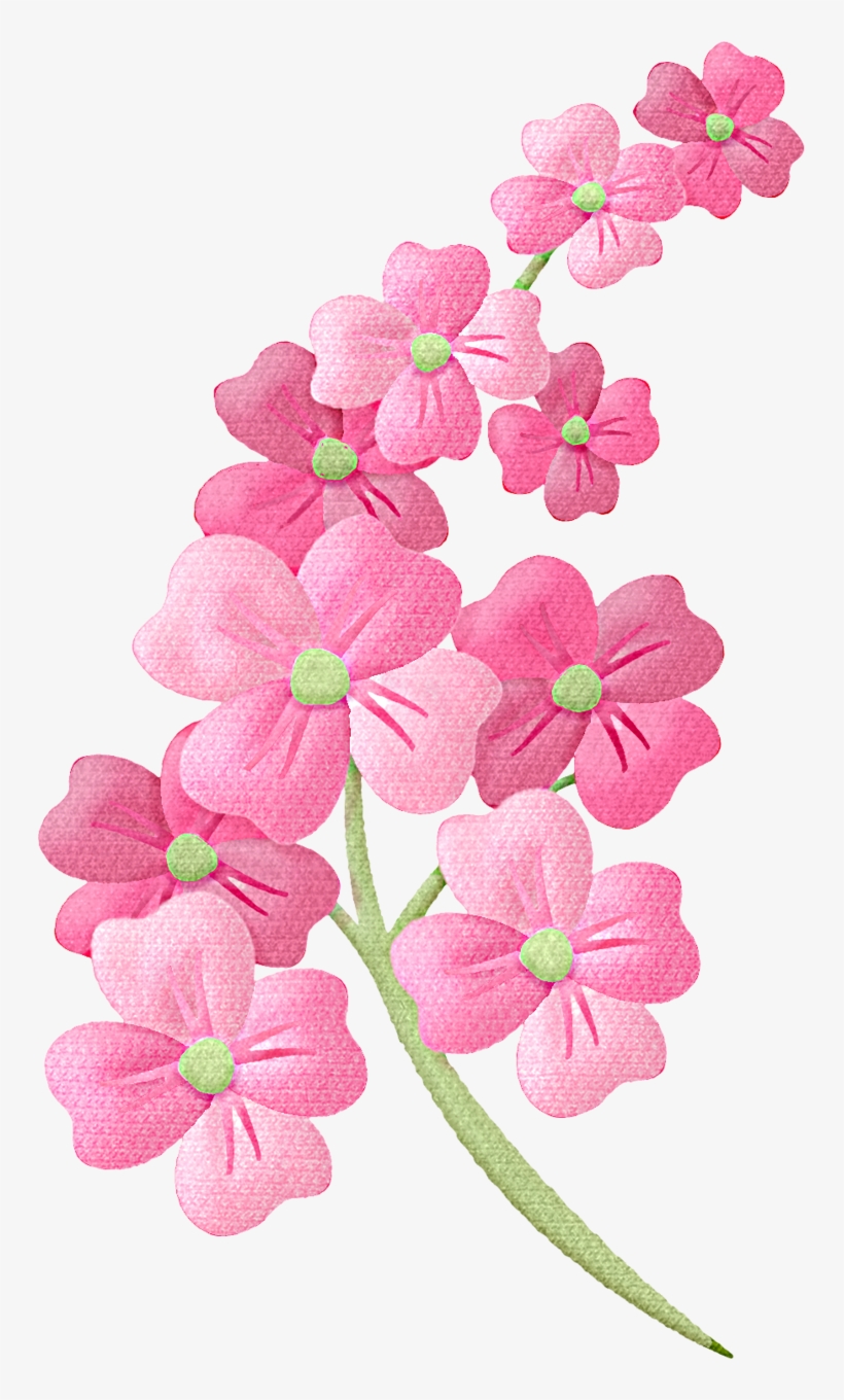 Flower - Pink Flowers Clip Art, transparent png