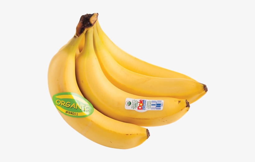 Fresh Organic Dole Bananas Banana Dole Lb 600x511 PNG Download PNGkit