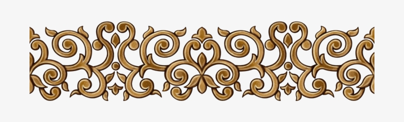 Golden Fl Border Png Image With Transpa Background - Mohan Bhagwat, transparent png