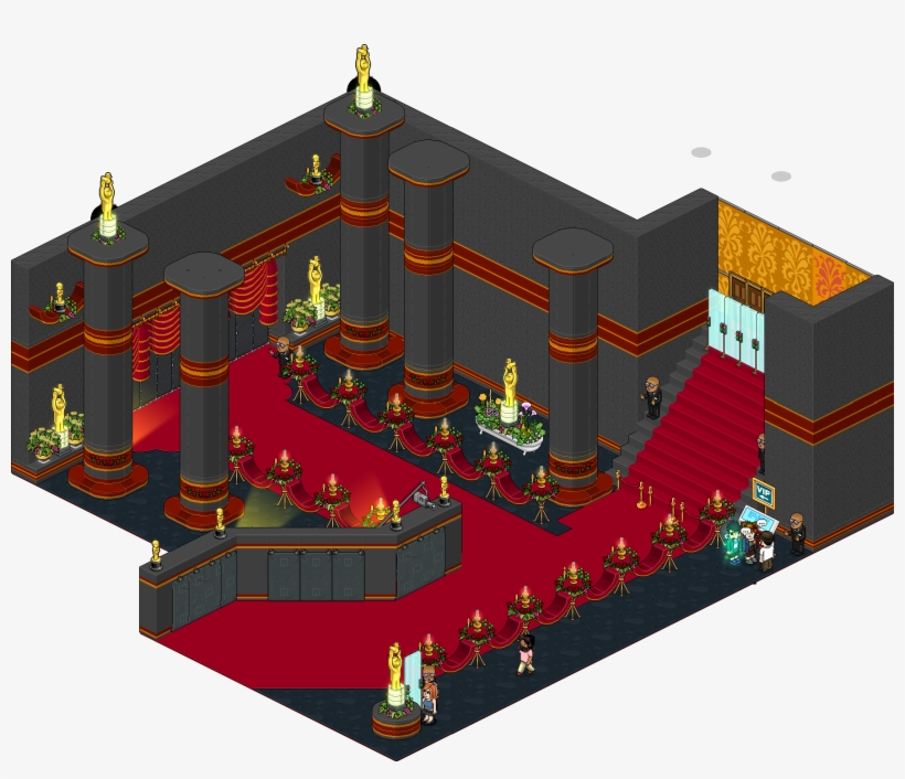 Red Carpet - Habbo Awards, transparent png