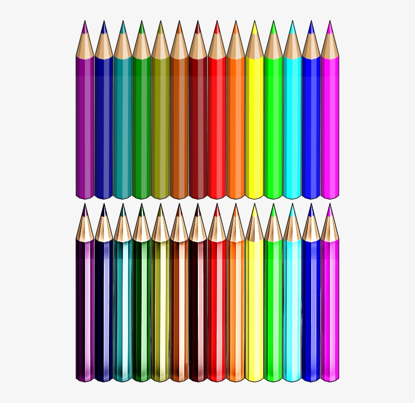 I Had Just Rendered This Image Of Colored Pencils So - Android, transparent png