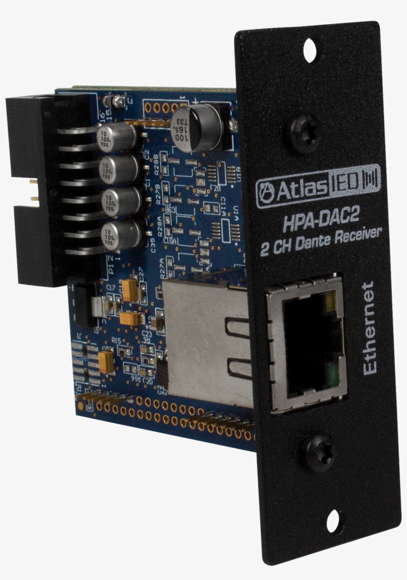 Atlas - Hpa-dac2 Dante Enabled Accessory Card Hpa Amp, transparent png