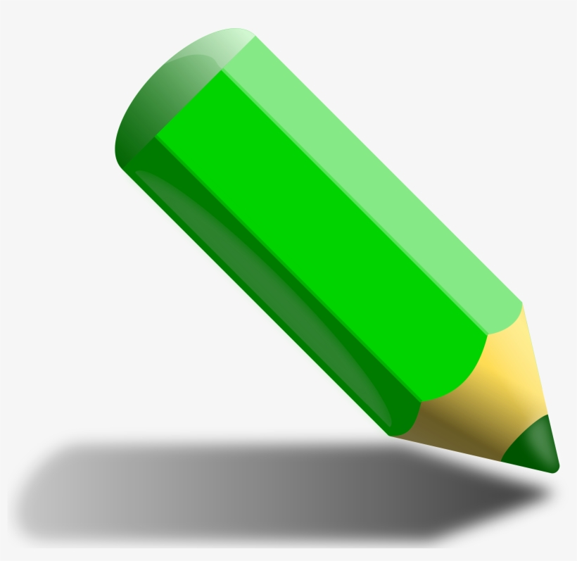 Crayon Colored Pencil, Colored Crayon, Pencil, Green - Pencil Clip Art, transparent png