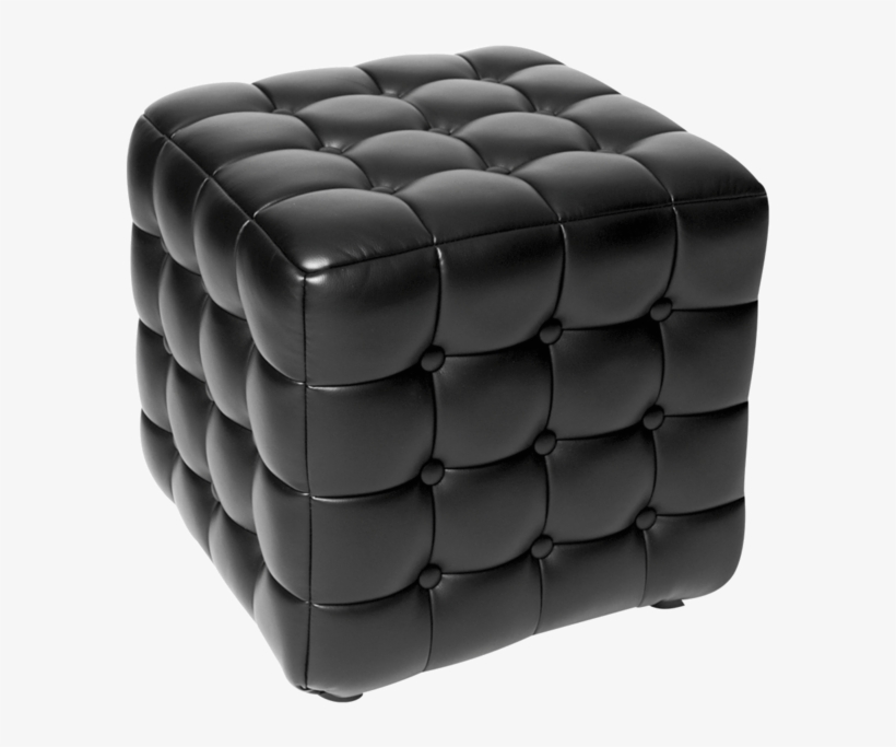Dante Cube Ottoman, transparent png