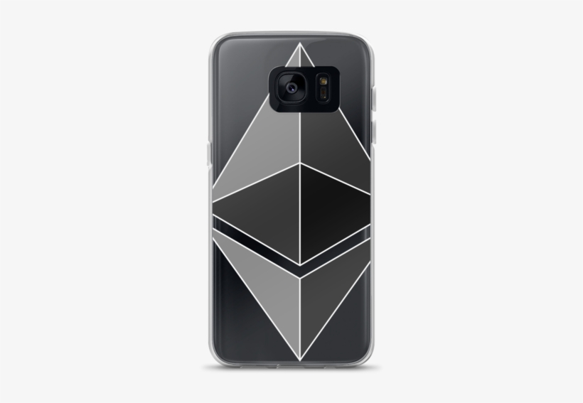 Grey Ethereum Logo Samsung Case - Iphone, transparent png