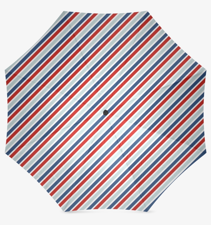Usa Patriotic Red, White, Blue Diagonal Stripes Foldable - Tablier En Coton Gris, transparent png
