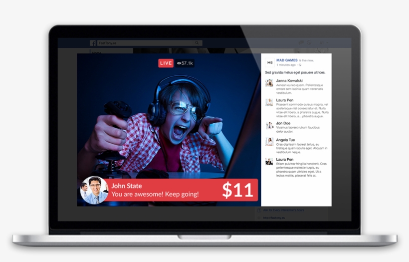 Facebook Live Proof Donations - Facebook Live, transparent png