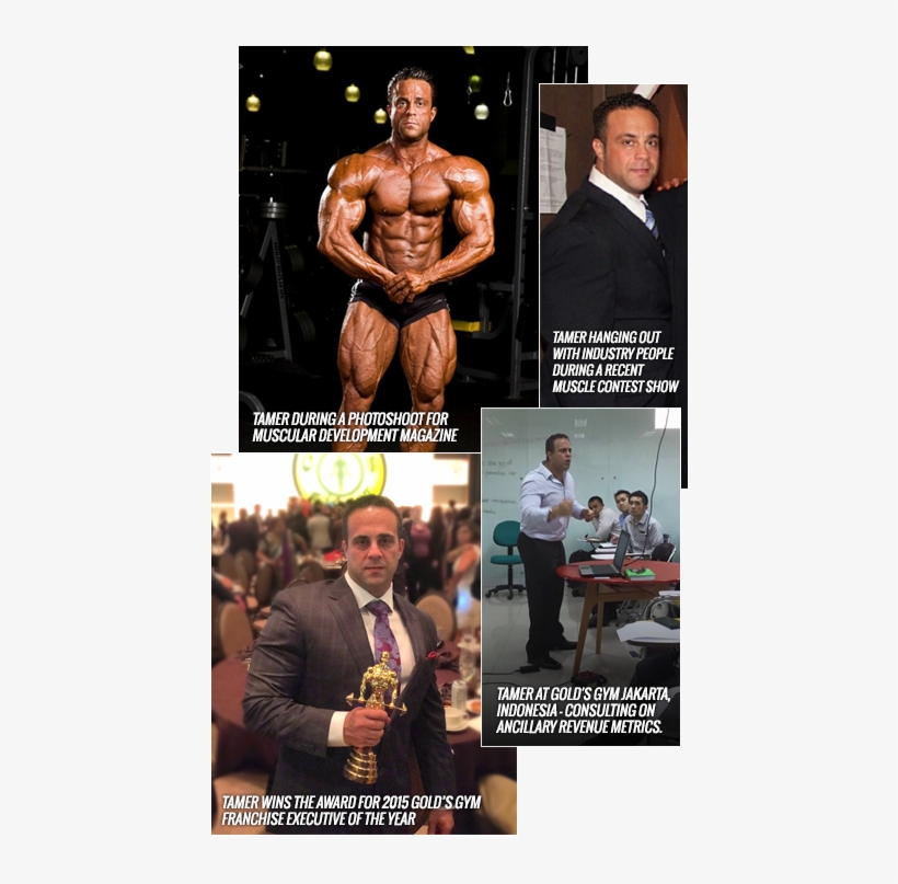 Tamer Is A 2-time Mr - Bodybuilding, transparent png