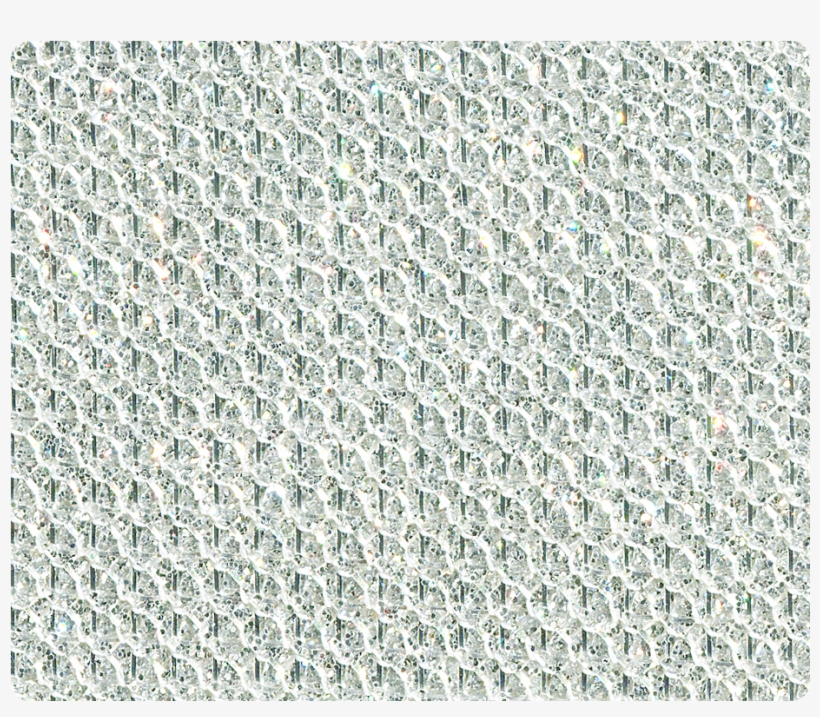 105 Glitter Silver Satin Fabric Swatch - Silver, transparent png