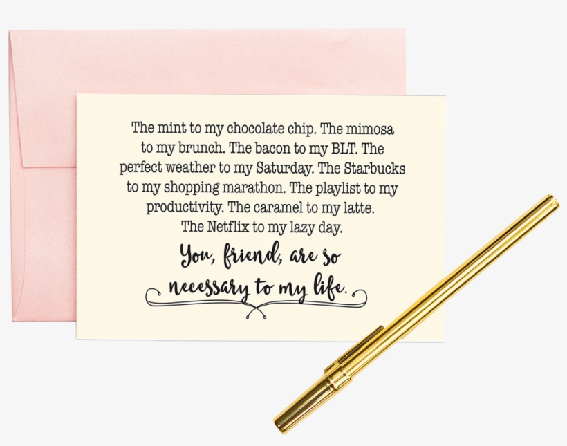 “necessary Combo” - Greeting Card - “ - Greeting Card, transparent png