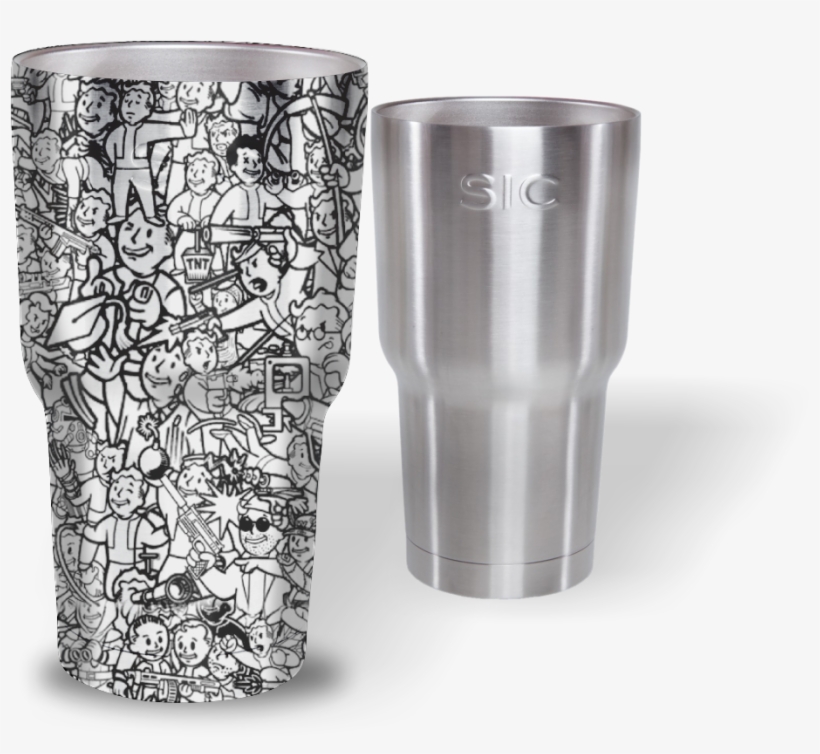 Tennessee Logo On Yeti Cup, transparent png