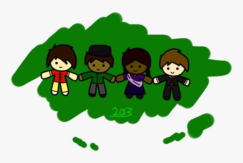 Riot Clipart Racial Harmony - Racial Harmony Day Drawing, transparent png