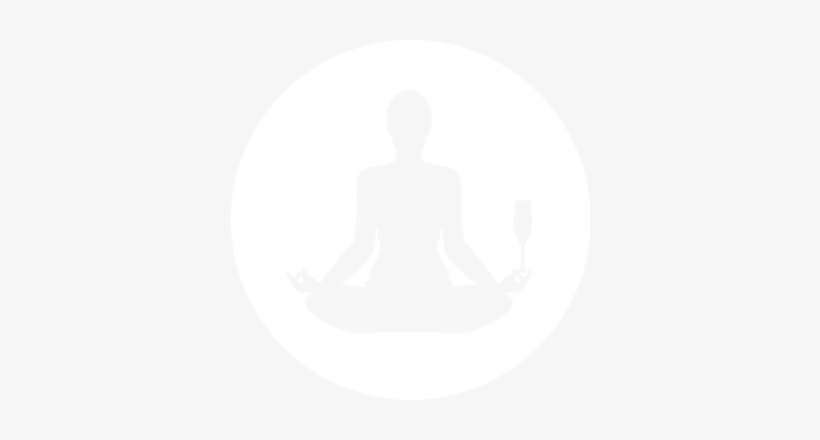 Yoga Mimosa Icon - Yoga Om Pose Clipart, transparent png