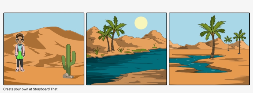 Desert - Storyboard, transparent png