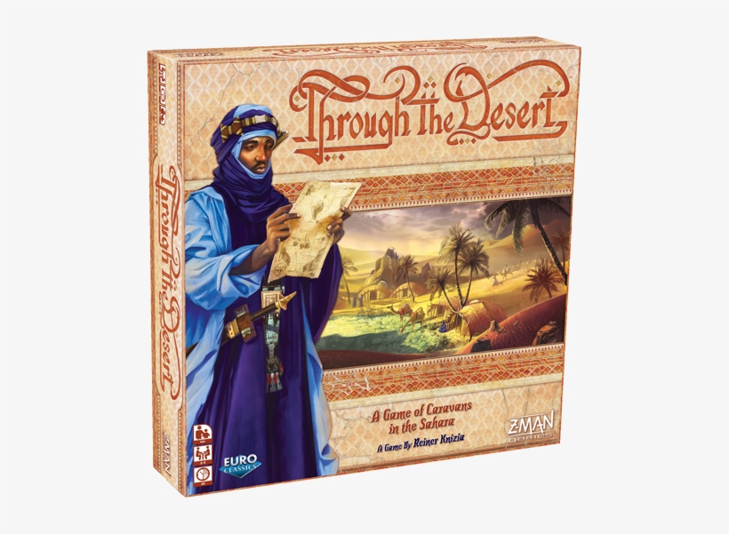 Through The Desert Joining Euro Classics - Through The Desert Board Game (2017), transparent png